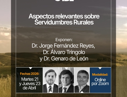 Aspectos relevantes sobre Servidumbres Rurales