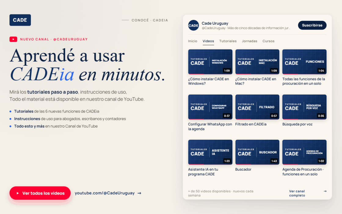 CADEia YouTube Banner