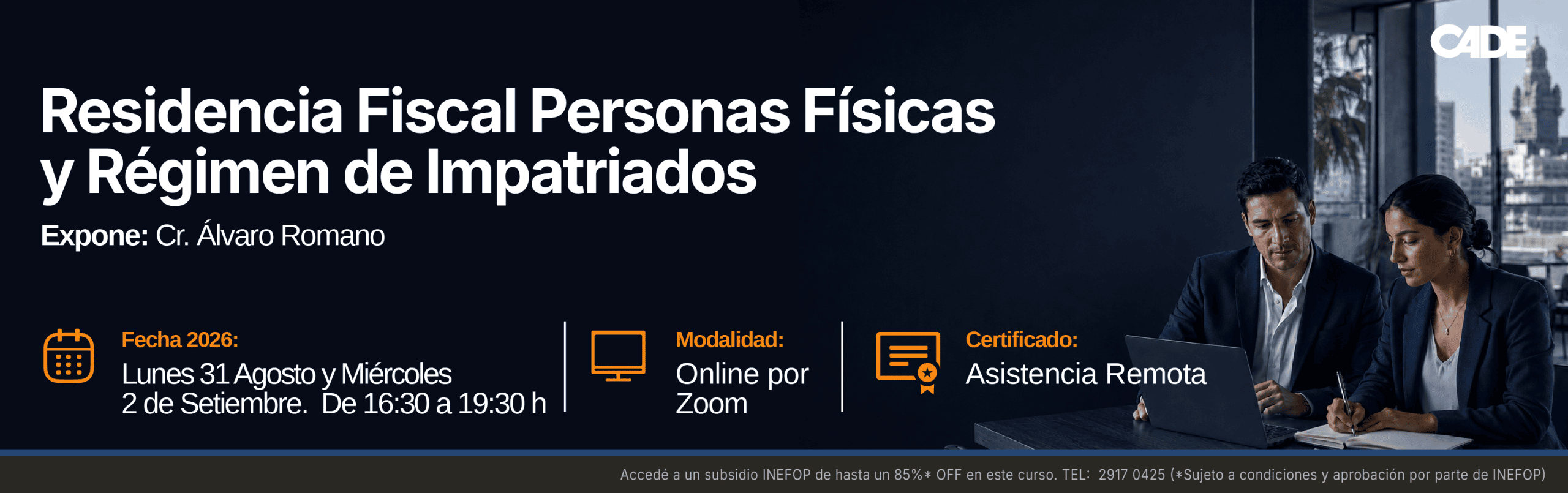 310826_RESIDENCIA_FISCAL_PERSONAS_FÍSICAS_RÉGIMEN_IMPATRIADOS_Banner_PAG_Capacitación